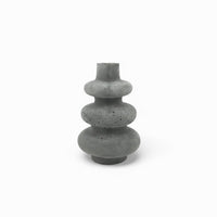 Pasu Vase aus Beton – Anthrazit, wasserdicht mit Filzfüßen — Ansicht 7