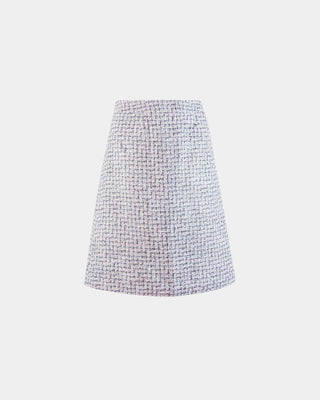 Skirt Sustainable Fabric Gabrielle, Bouclé | A-line mini skirt | EU production