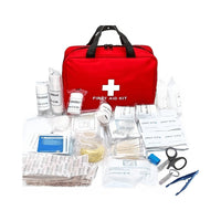 184pcs First Aid Kit, Multi-purpose Emergency Kit Supplies Portable Medical Bag, For Outdoor Hiking, Camping And More — Ansicht 1