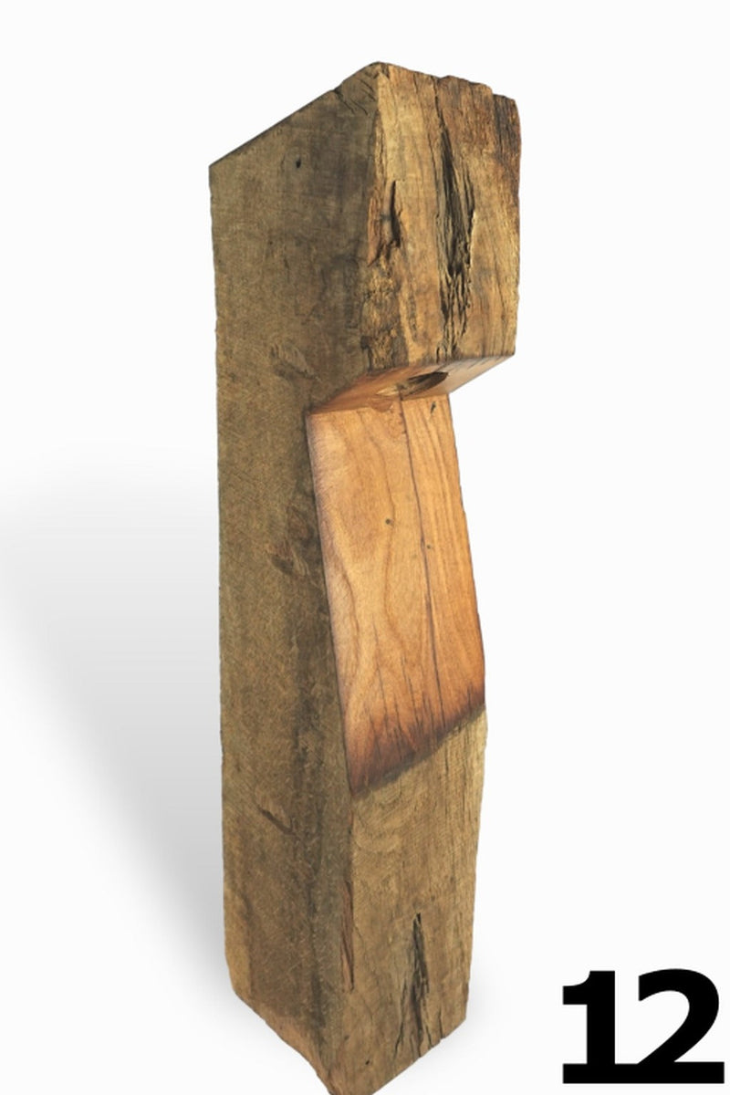 Nüri Path Light – Garden lamp handcrafted from reclaimed wood — Ansicht 35