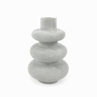 Pasu Vase aus Beton – Anthrazit, wasserdicht mit Filzfüßen — Ansicht 8