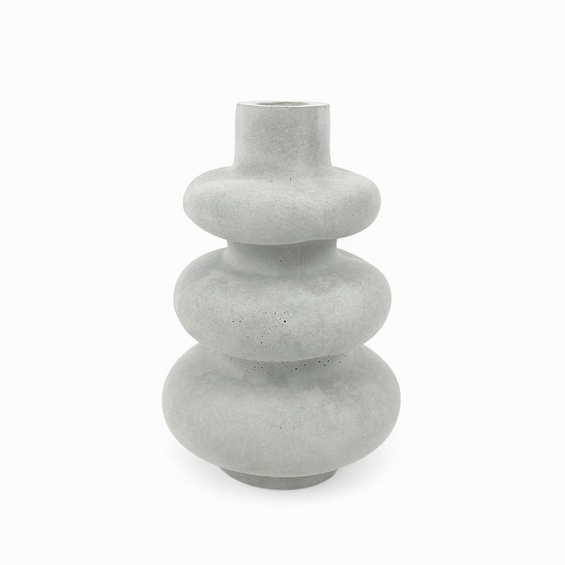 Pasu Vase aus Beton – Anthrazit, wasserdicht mit Filzfüßen — Ansicht 8