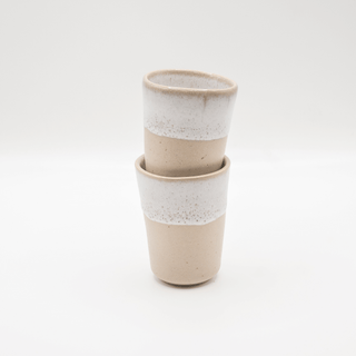 Espressobecher Aalina – Steingut | Handgemacht | Matt & robust