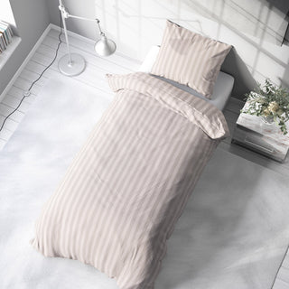 Bettwäsche „Stripes“ – Musselin oder Satin | OEKO‑Tex | Handgefertigt