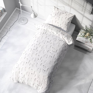 Wiesenblumen Bettwäsche – Minimalistisch | Natürlich | Atmungsaktiv