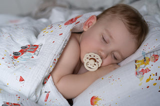 Leslis "Feuerwehr" Kinderbettwäsche – Musselin/Satin | OEKO‑TEX 100 | Kleine Helden