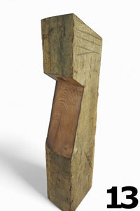 Nüri Path Light – Garden lamp handcrafted from reclaimed wood — Ansicht 36