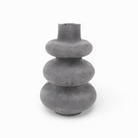 Pasu Vase aus Beton – Anthrazit, wasserdicht mit Filzfüßen — Ansicht 9