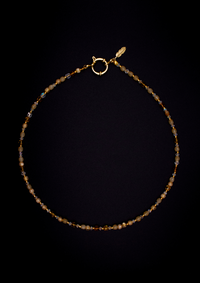 Sina Pearl Necklace – Natural Pearls, Miyuki & Swarovski handmade — Ansicht 2