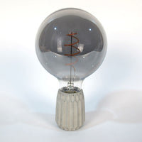 Violet Concrete Table Lamp – Dimmable, modern design, handmade — Ansicht 11