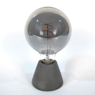 Fanal | Tischlampe aus Beton – Kegelförmiges Design | Hochfester Beton | Dimmbare LED-Kompatibilität