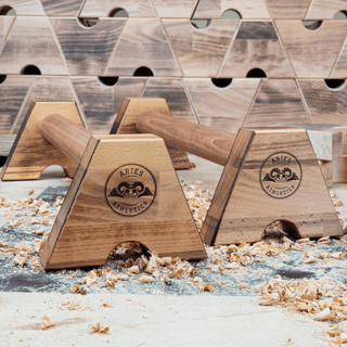 Midletts Sportgriffe – Rundes Buchenholz | Ergonomisch | Kompakt