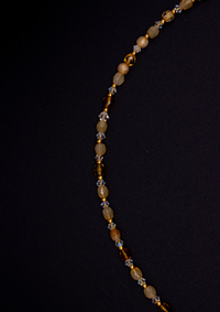 Sina Pearl Necklace – Natural Pearls, Miyuki & Swarovski handmade — Ansicht 3