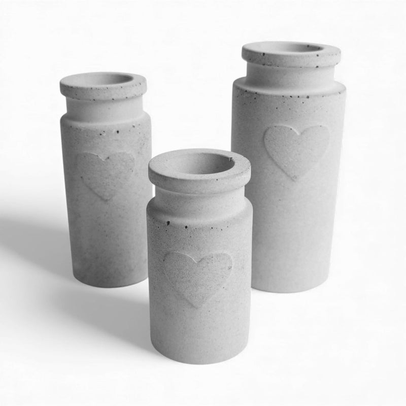 Calon Vase aus Beton – Wasserdicht mit Filzfüßen — Ansicht 9