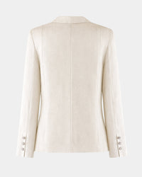 Blazer Sustainable Organic Linen Gabi White | Classic Design | EU Production — Ansicht 2
