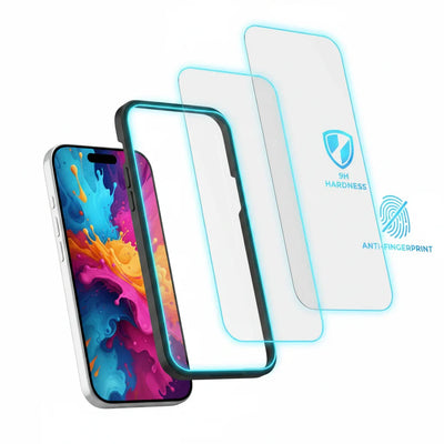 Rokform iPhone 17 Tempered Glass Screen Protector - 9H Hardness Edge-to-Edge Shield