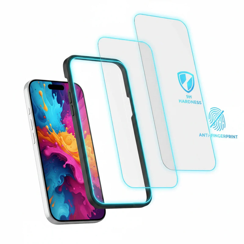 Rokform iPhone 17 Tempered Glass Screen Protector - 9H Hardness Edge-to-Edge Shield — Ansicht 4