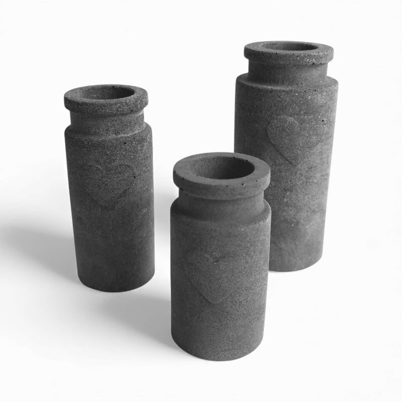 Calon Vase aus Beton – Wasserdicht mit Filzfüßen — Ansicht 10