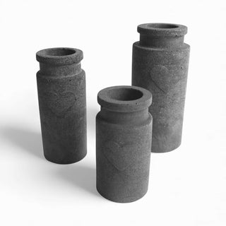 Calon – Vase aus Beton | Wasserdicht | Filzfüße