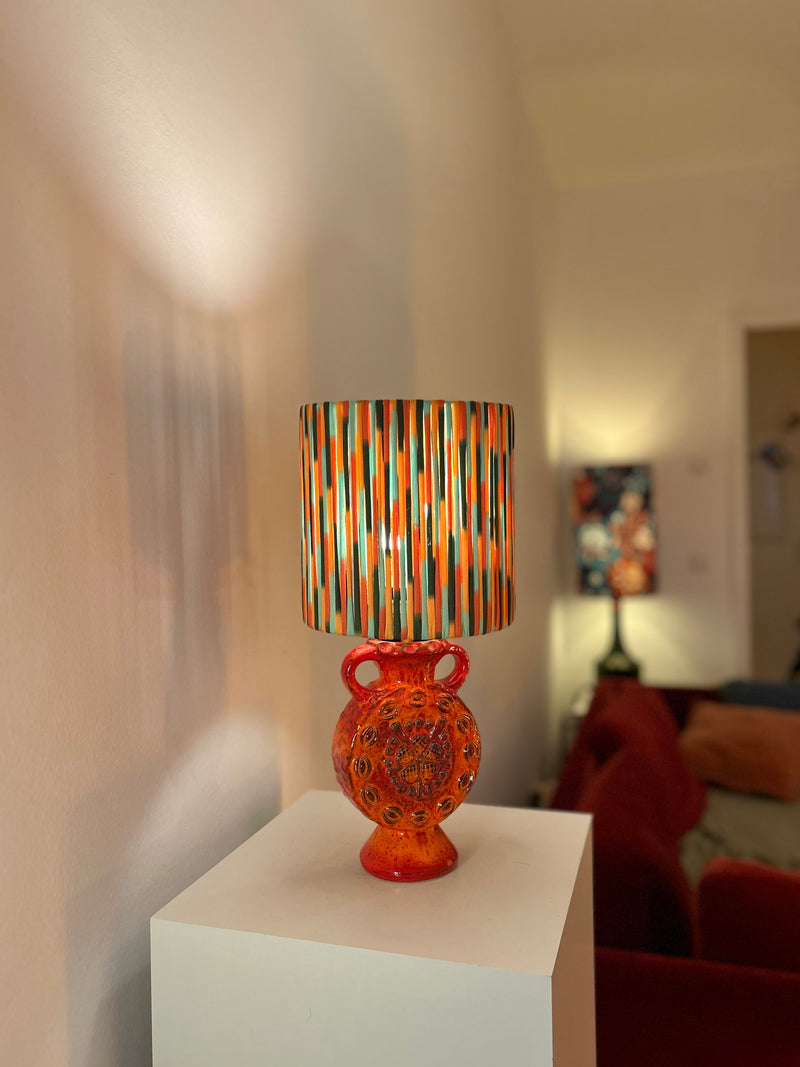 Pop Art Table Lamp Dümler Breiden - Vintage Ceramic Upcycling LED — Ansicht 5