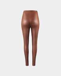 Pants Loren - Pineapple Leather Slim-Fit Vegan Elegant Women's Fashion — Ansicht 4