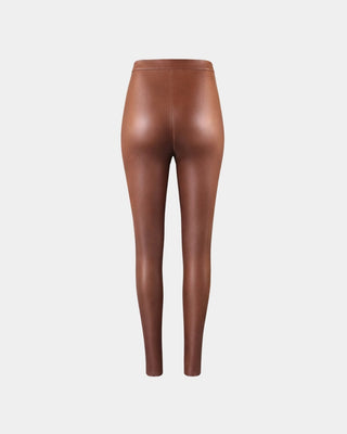 Loren trousers – pineapple leather | Slim fit | Vegan &amp; elegant