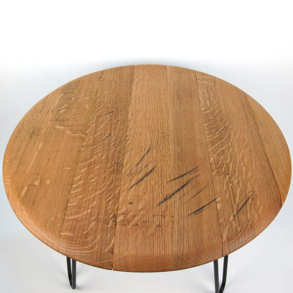 Wine Barrel Lid Coffee Table Ø55cm 