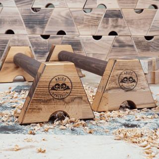 Midletts Sportgriffe – Rundes Buchenholz | Ergonomisch | Kompakt