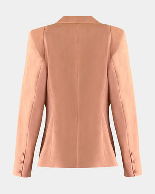 Damenblazer aus Bio-Leinen – Classic Tailoring | Natürlich | ALINE CELI