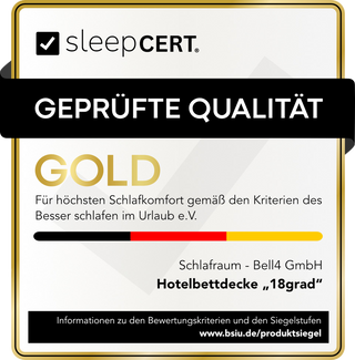 18Grad Hotel-Kopfkissen Lyocell – atmungsaktiv | nachhaltig | formstabil