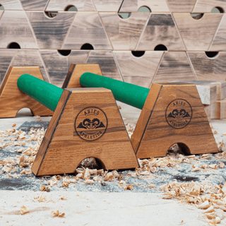 Midletts Sportgriffe – Rundes Buchenholz | Ergonomisch | Kompakt