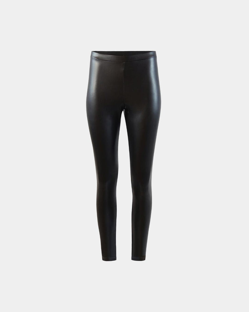 Sabrina Trousers – Eco-Leather High Waist Slim Fit — Aline CELI