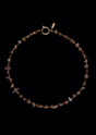 Pia Pearl Necklace – Natural Pearls & Swarovski | Handmade | Stainless Steel Clasp