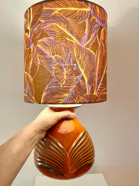 Upgecykelte Vasenlampe aus Cari Zalloni Vase von Fohr - West German Pottery — Ansicht 7