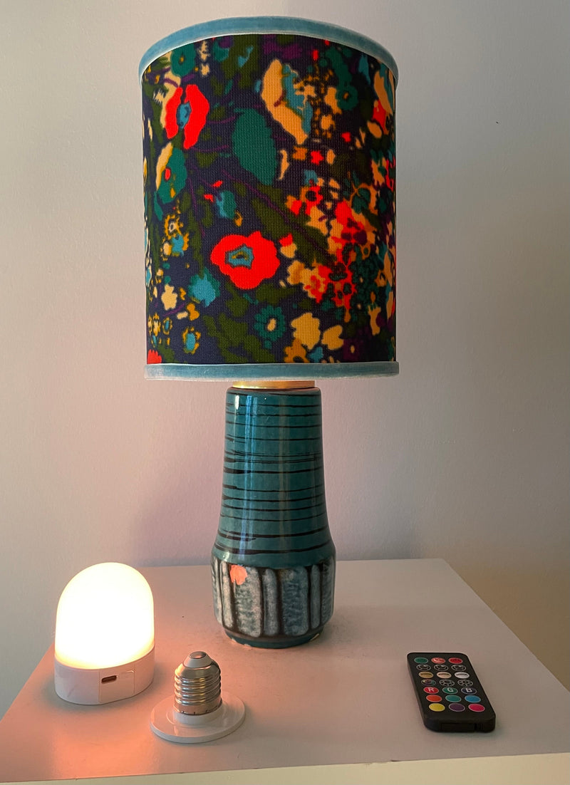 Kabellose Tischlampe aus Original Scheurich 70er Jahre Keramik — Ansicht 9