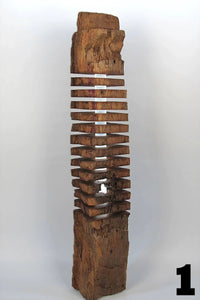 Torn Designer Floor Lamp made from Recycled Timber Framing – Handmade — Ansicht 18