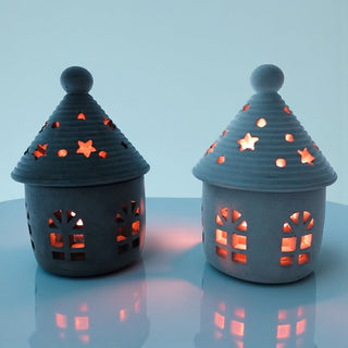 Casa | Teelichthäuschen aus Beton