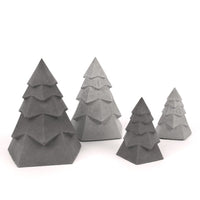 Kuusi Concrete Christmas Tree – Modern Decoration in Grey & Anthracite — Ansicht 1