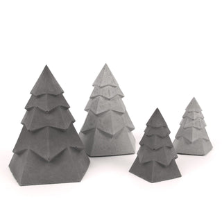 Kuusi Weihnachtsbaum aus Beton – Moderne Dekoration in Grau & Anthrazit