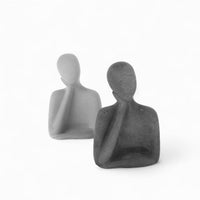 Ty Figur Beton Grau Anthrazit – Handworkz Wohndeko — Ansicht 1