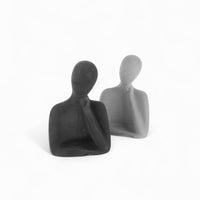 Xi Figur – Beton Grau & Anthrazit | Handworkz Wohndeko — Ansicht 1