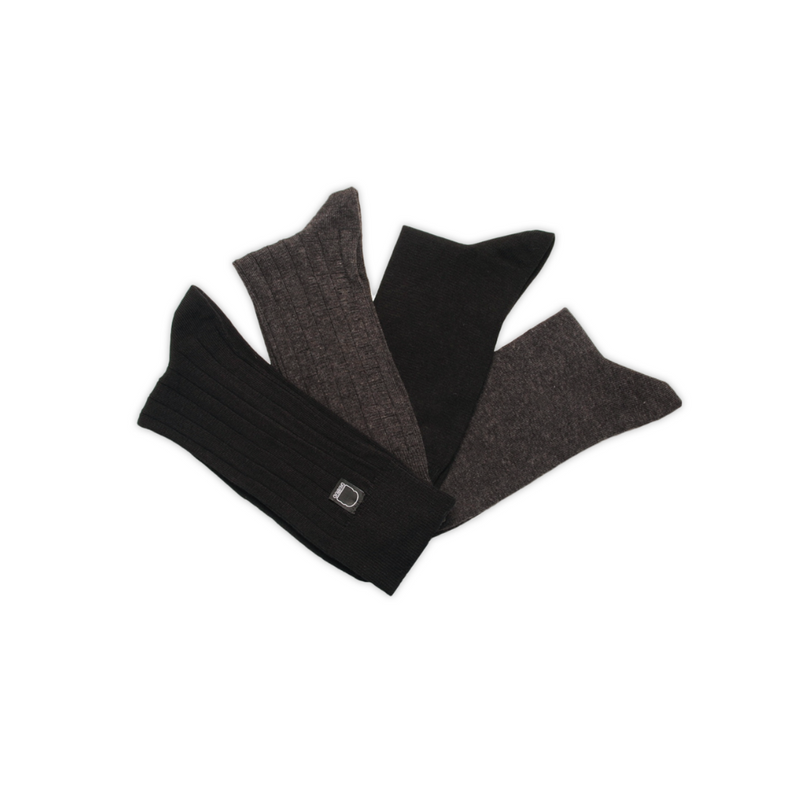 Men's Organic Business Socks – Organic Cotton, 2-Pack — Ansicht 1
