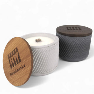 Brandy | Wachsfresser Ø10cm aus Beton – Nachhaltig | Modern | Handgefertigt