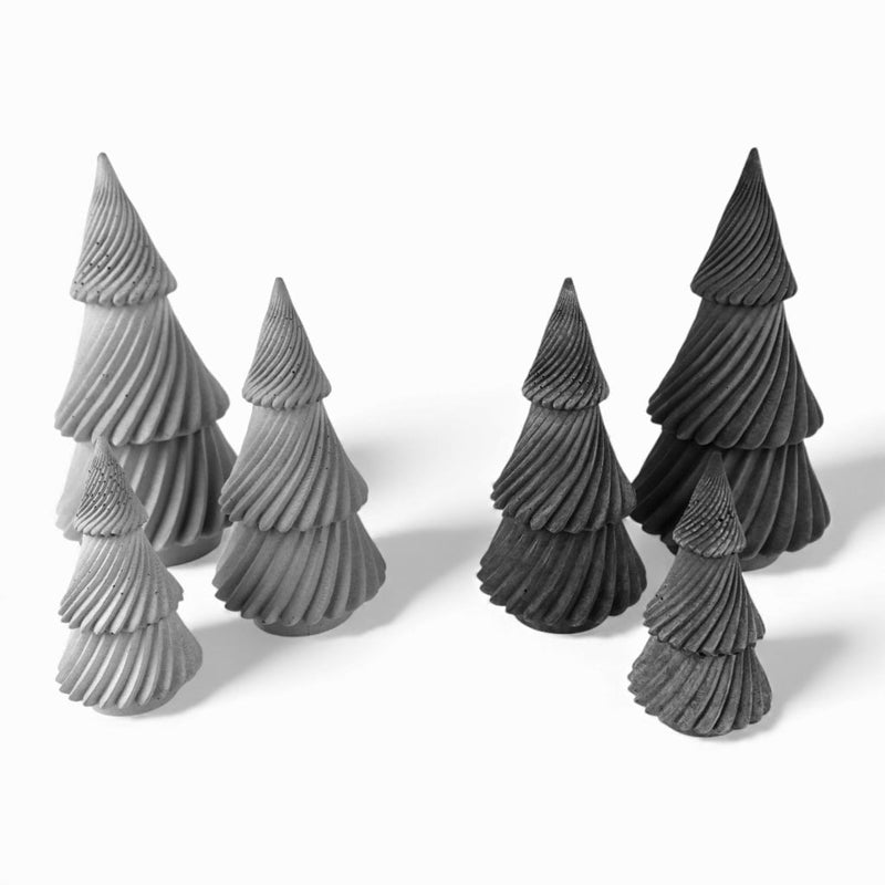 Virval Weihnachtsbaum aus Beton – Moderne Dekoration in 3 Größen — Ansicht 1