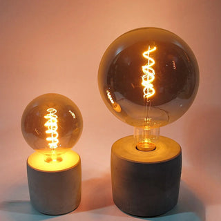 Strokka | Tischlampe Ø11cm aus Beton – Kompakt | Modern | Langlebig