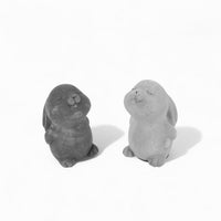 Hopsi Hase – Beton Osterdeko Handgefertigt — Ansicht 1