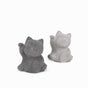 Mia | Katze aus Beton – Handgefertigt, Minimalistisch, Grau & Anthrazit