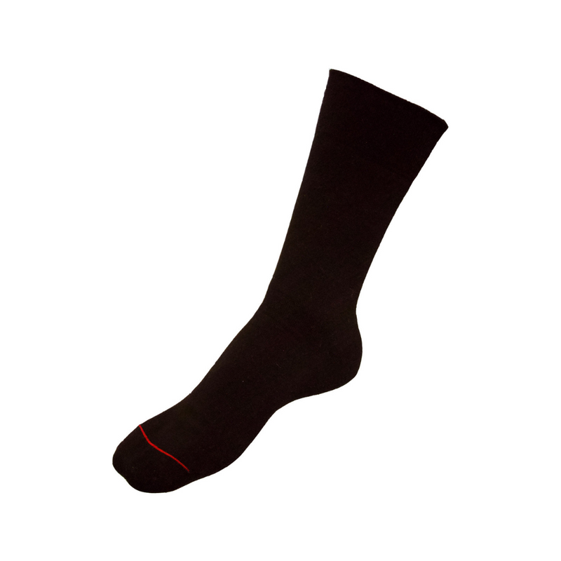 Men's Socks Edition Dailybread – Organic Cotton with Red Accent — Ansicht 2