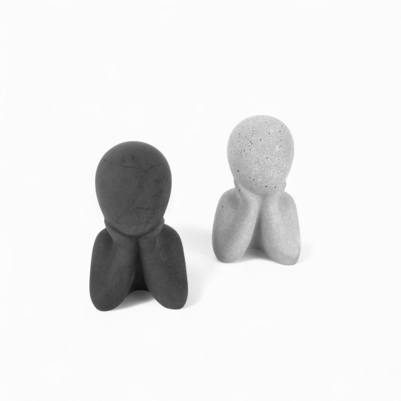 Liy Figure – Concrete Grey & Anthracite | Timeless Home Decor — Ansicht 1