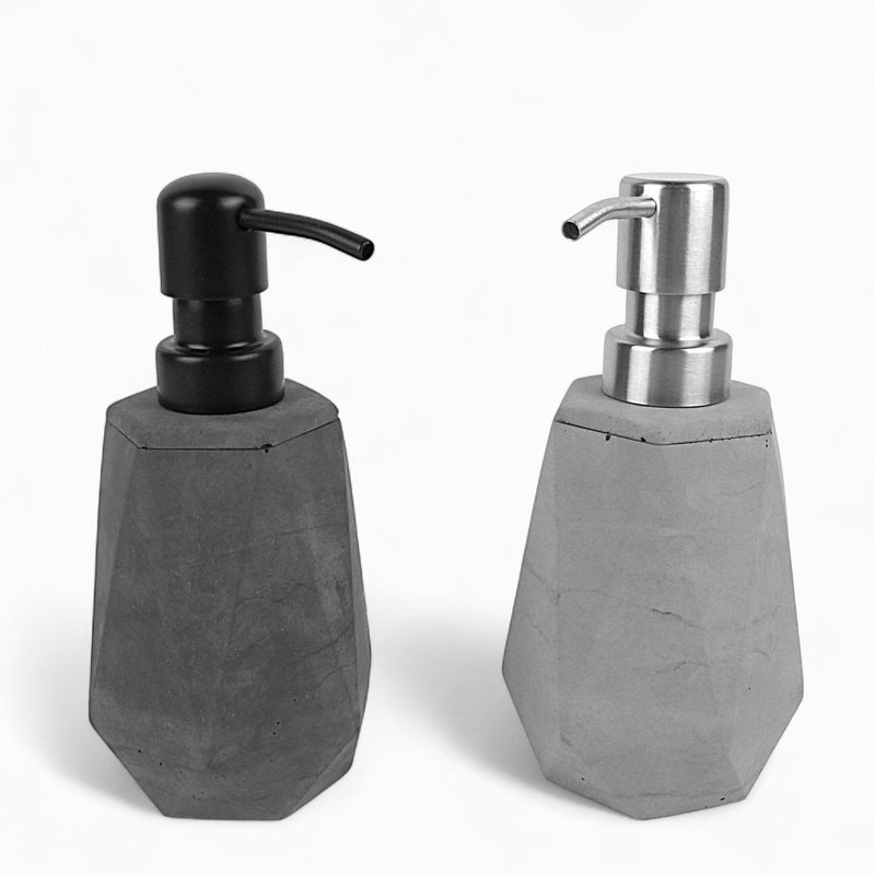 Ziepii Seifenspender aus Beton – Edelstahlkopf, 140 ml — Handworkz